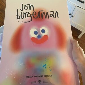 Mega Space Molly 400% Jon burgerman